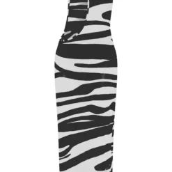 Robe Longue De Plage Noir & Blanc En Mesh Découpée -Jolie Vêtue Soldes Magasin 6d8c4cca34b3dd9ce6d881368c552f00aecdd1c2 cnb9684 5