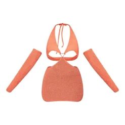 Robe Orange En Maille Duveteuse à Empiècement Coeur Et Manches -Jolie Vêtue Soldes Magasin 6ff16046e55cf6f1452a26d0c93f29ba225600bf CNC5850 5