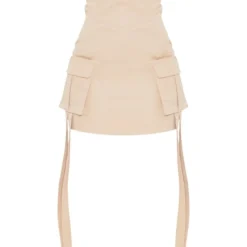 Robe Bustier Moulante Gris Pierre à Armatures Et Poches Cargo -Jolie Vêtue Soldes Magasin 7011504fb64d9f17b44e9f793e1392848018cb2b cnd2221 5