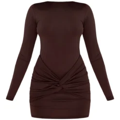 Robe Très Moulante Noire En Disco à Devant Noué -Jolie Vêtue Soldes Magasin 713b1c078d426ddbfd0ed231a5d5815d6e52cbfb cnc2260 5