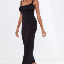 Robe Longue En Jersey Noir à Bretelles Dans Le Dos 9 Robe Longue En Jersey Noir à Bretelles Dans Le Dos -Jolie Vêtue Soldes Magasin 73e61a3ead6166a88365068daefbcbe331351fef cnd5506 3