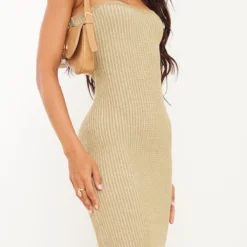 Tall Robe Bustier Mi-longue Sauge Chiné En Maille Tricot -Jolie Vêtue Soldes Magasin 73f7aa16ddeca8ae88048bb2cd460ca8e941e636 cnf1302 4