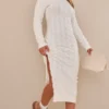 Robe Longue Blanche En Maille Tricot -Jolie Vêtue Soldes Magasin 7440e789e5bfe1b8c86b3d310e11f5a5ff66cb7a cmz8138 1