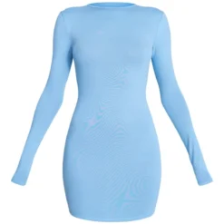 Robe Moulante En Jersey Bleu Clair à Dos Nu Noué Et Manches Longues 11 Robe Moulante En Jersey Bleu Clair à Dos Nu Noué Et Manches Longues -Jolie Vêtue Soldes Magasin 744269d8582401633f9f106512b48b6f5b921806 cnd1258 5
