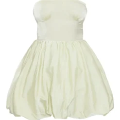 Robe Bustier Vert Sauge à Jupe Bouffante -Jolie Vêtue Soldes Magasin 74901e7b319df7697080992e28645971a8b012de cna3521 5