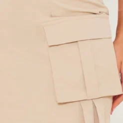 Robe Bustier Moulante Gris Pierre à Armatures Et Poches Cargo -Jolie Vêtue Soldes Magasin 78b399340956f1d22d248a5a424eddfe8f6ff53b cnd2221 4