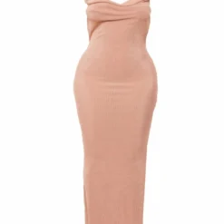 Shape Robe Longue Moulante En Acétate Rose Cendré échancrée Dans Le Dos à Bretelles -Jolie Vêtue Soldes Magasin 7900a0f573533eb93541ea053d8eea1230488c1d cnd5263 5