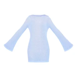 Tall Mini-robe En Maille Tricot Bleue à Manches Longues 11 Tall Mini-robe En Maille Tricot Bleue à Manches Longues -Jolie Vêtue Soldes Magasin 7bb03b3581045f294f15fd1f609b641aec6132c8 cne7336 5
