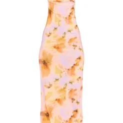 Tall Robe Longue Rose Fleurie à Col Bénitier -Jolie Vêtue Soldes Magasin 7c4707f5f3dd1658dbc1b4e53bb57d03ae2c9ac1 cnf1330 5