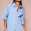Robe Droite Oversize En Jean Bleu Clair Délavé -Jolie Vêtue Soldes Magasin 7d7ecfcfd80143e8fe45a55c6d4152109a329f1f cnd5791 1