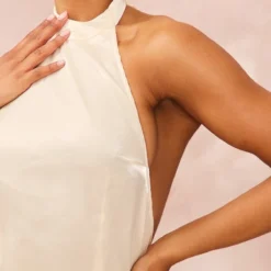 Robe Moulante Nude Brillante à Dos Nu -Jolie Vêtue Soldes Magasin 7dc18c73a1e841c11892ec06f5e337ec1b4abaf8 cne7689 4