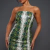 Robe Moulante Style Bustier En Similicuir Vert Imprimé Serpent -Jolie Vêtue Soldes Magasin 81fbf7b1b44252e8c21874459891725888431887 cnb9165 1