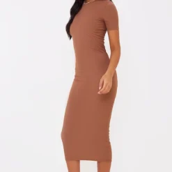 Tall Robe Mi-longue Côtelée Chocolat à Col Rond 9 Tall Robe Mi-longue Côtelée Chocolat à Col Rond -Jolie Vêtue Soldes Magasin 827b392e459ec7b2377ed2db6290d95b47b94b5d cnd4319 3