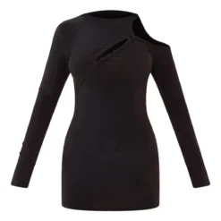 Robe Manches Longues Très Moulante Asymétrique Noire à Agrafes Et Oeillets 11 Robe Manches Longues Très Moulante Asymétrique Noire à Agrafes Et Oeillets -Jolie Vêtue Soldes Magasin 82ab19065fb1b4913e9cd49ceebe763c15ddf798 cnd0323 5