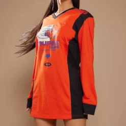 Petite Robe T-shirt Orange Imprimé Style Motocross 11 Petite Robe T-shirt Orange Imprimé Style Motocross -Jolie Vêtue Soldes Magasin 82b20a81b3c8707126c37432530551c3cde9f8b2 cnd6931 1
