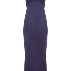 Robe Longue En Néoprène Bleu Marine à Col Montant Croisée Dans Le Dos -Jolie Vêtue Soldes Magasin 85d9731df5b4c1ba2ef8cca3bcbb2197420250cb cnd9028 5