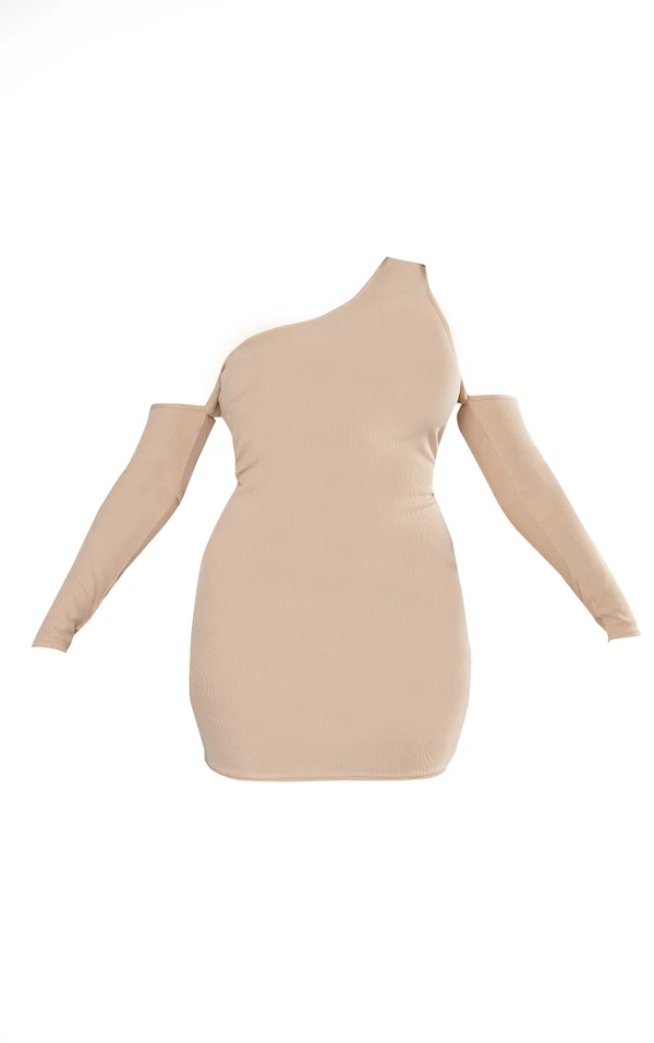 Plus Robe Moulante Côtelée Rose Profond Découpée à épaules Dénudées 7 Plus Robe Moulante Côtelée Rose Profond Découpée à épaules Dénudées – Image 5