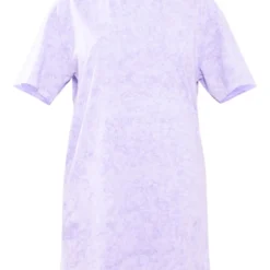 Robe T-shirt Lilas Délavée à Slogan Beach Club -Jolie Vêtue Soldes Magasin 876df235945ee6601ef603004b65580a1cd0140f cne6557 5