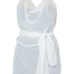Robe De Plage Blanche Nouée Dans Le Dos -Jolie Vêtue Soldes Magasin 895e2bde8840801d17a6d2412563e8a7d8dba2eb cml5702 5