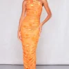 Robe Longue Asymétrique Dévorée Orange Fleurie -Jolie Vêtue Soldes Magasin 89b287550894d0c891ea0283ad838d75c0eb3434 cne2929 1