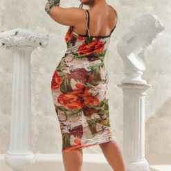 Plus Robe Mi-longue Fleurie En Mesh Multicolore 8 Plus Robe Mi-longue Fleurie En Mesh Multicolore -Jolie Vêtue Soldes Magasin 8b02a3574e7e46646e1cdf89a2dbf9f0e8b5dda6 cnd3514 2