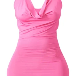 Shape Mini Robe Douce Rose Bonbon à Décolleté Très Plongeant -Jolie Vêtue Soldes Magasin 8c70caf7b4586e2ec3f081ed68a8b2ef6442d5d9 cne6807 5