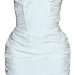 Shape Robe Moulante Tissée Froncée Blanche à Décolleté Plongeant Asymétrique -Jolie Vêtue Soldes Magasin 8eba5ab123d3bad10d30938a08dd165f047f50fe cnb2998 5