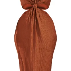 Plus Robe Mi-longue Plissée Chocolat à Détail Noeud -Jolie Vêtue Soldes Magasin 8f14f4bd59737ea63f24a7031dab4f54b625c157 cnc7396 5