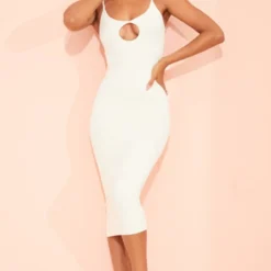 Robe Mi-longue écrue Côtelée Structurée Découpée à Bretelles Et Contours 9 Robe Mi-longue écrue Côtelée Structurée Découpée à Bretelles Et Contours -Jolie Vêtue Soldes Magasin 8f3d3db37398815419ec23ba1c05d79329716448 cmy4945 4