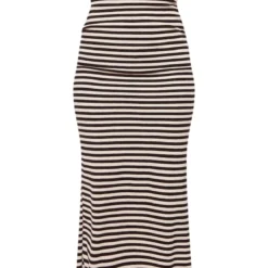 Robe Longue En éponge à Rayures Noires Et Blanches 11 Robe Longue En éponge à Rayures Noires Et Blanches -Jolie Vêtue Soldes Magasin 903459cb8897739a0558e73ce6ade21f1553a2da cne6482 5