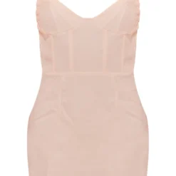 Robe Moulante Gris Pierre Effet Lin à Détail Corset Et Anneaux -Jolie Vêtue Soldes Magasin 90e784429d9baf593934451b2aa2e3e4268a9e97 cnd5411 5