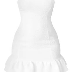 Robe Bustier Bouffante Blanche Texturée -Jolie Vêtue Soldes Magasin 918d77f90c822a3d3f4d931ca2b8e4b9aa8582d8 cnd2024 5