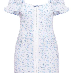 Robe Corset Moulante Bleue Fleurie à Manches Bouffantes 11 Robe Corset Moulante Bleue Fleurie à Manches Bouffantes -Jolie Vêtue Soldes Magasin 93ec254f9f033dfaf9c35f7b730c95f55f62e93d cnd4282 5