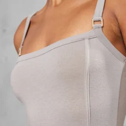 Robe Moulante En Jersey Taupe à Liserés Et Empiècements -Jolie Vêtue Soldes Magasin 957d51d0c336d4736c3421bcc418c514ef90015b cnd2291 4