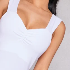 Petite Mini Robe Moulante Blanche à Bretelles 10 Petite Mini Robe Moulante Blanche à Bretelles -Jolie Vêtue Soldes Magasin 95e99a25b893a38fc3d7f80539674cc164e4570d cne2305 4