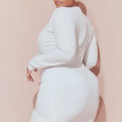 Plus Robe Moulante Gris Pierre à Devant Froncé 8 Plus Robe Moulante Gris Pierre à Devant Froncé -Jolie Vêtue Soldes Magasin 970c1c7d9aae43f24db82746c098888f403afec3 cmy4247 3