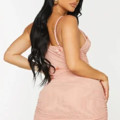 Shape Robe Moulante En Mesh Rose Transparent à Broderies Papillons -Jolie Vêtue Soldes Magasin 97624c3dad2d0c659426e8831c9cd3e26de8b145 cmq4225 3