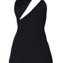 Robe Moulante Découpée Noire à épaule Unique Et Bretelle -Jolie Vêtue Soldes Magasin 977fe96ceb7b637bf2f2f62a16d425085a8aadf7 cmw0266 6