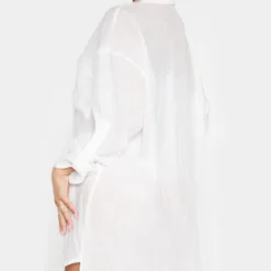 Robe Chemise De Plage Oversize En Lin écrue -Jolie Vêtue Soldes Magasin 996a73994e102b5cc16253c5ba9c76107f772eff cmf2394 3