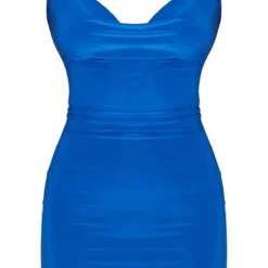 Petite Robe Moulante Bleue à Col Bénitier -Jolie Vêtue Soldes Magasin 99d80eb35d7996b4509a05b956e442fbeee6ab2b cmv9556 6