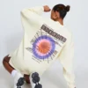 Robe Sweat Crème à Imprimé Graphismes Underground -Jolie Vêtue Soldes Magasin 9ba21649aeef77a58281449543d6370da34fd6d3 cnd1288 1