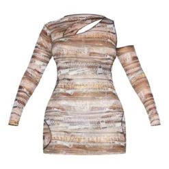 Shape Robe Manches Longues Asymétrique Multicolore En Mesh Imprimé à Découpes 11 Shape Robe Manches Longues Asymétrique Multicolore En Mesh Imprimé à Découpes -Jolie Vêtue Soldes Magasin 9ca370e7fcb83fd57ac4250ac9f15238cfddb82a cnd2582 5