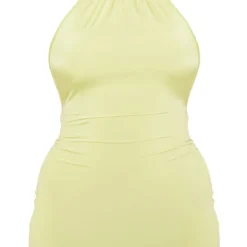 Shape Robe Très Moulante Vert Pâle à Col Haut Et Dos Nu -Jolie Vêtue Soldes Magasin 9df44154c34462e9dab2282c0e73fb21cf5cd87c cmz9178 6