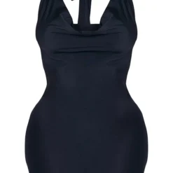 Shape Mini Robe Douce Noire à Décolleté Très Plongeant -Jolie Vêtue Soldes Magasin 9e10efcb2b0fdd508f4d78922ece30ddee5d9c1c cnd7469 5