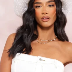 Petite Mini Robe Bustier En Jean écru -Jolie Vêtue Soldes Magasin 9e5496c6bb4b2da28704f15b5c955d6772537755 cnd9779 4