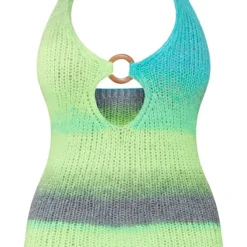 Shape Robe Moulante En Tricot Bleu Rayé à Décolleté Et Anneau -Jolie Vêtue Soldes Magasin 9e7647b4ac7e227265dd89c9355fc8ed404c7067 cmz6162 6