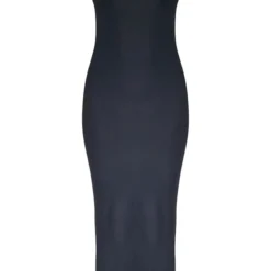 Robe Mi-longue Douce Noire à Dos Nageur Et Découpes Dans Le Dos -Jolie Vêtue Soldes Magasin 9fb978fcc0d626a815f3b3339dd691558fdd74c6 cnd5945 5