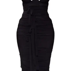 Shape Robe Longue Cache-coeur En Mesh Noir à Lien Nouable -Jolie Vêtue Soldes Magasin a08ba0363ce910975d1e8b22ecc8fc4ba13b9e2d cmv2699 6