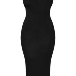 Logic Shape Robe Longue Asymétrique En Jersey Noir à épaule Unique -Jolie Vêtue Soldes Magasin a0add4f14ed4cfc921e74d9084a65a8cd854cc8a cmz8608 6