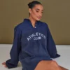 Robe Pull En Polaire Bleu Marine à Slogan Athletics Et Boutons-pression 2 Robe Pull En Polaire Bleu Marine à Slogan Athletics Et Boutons-pression -Jolie Vêtue Soldes Magasin a0da301afdce484b8754aa8b8c2f5d2d65c7d1c5 cnc6642 1